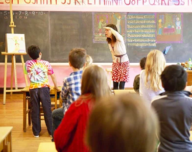 We're proud to be unplugged! At the Waldorf School of Lexington, our classrooms are screen-free, and our students thrive, both academically and socially.