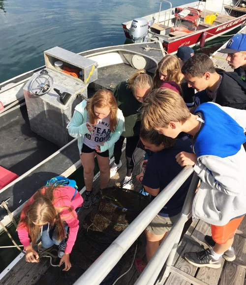 Hurricane Island’s goal is “to excite people about doing science and about being leaders in the next wave of scientific discovery and environmental conservation.”