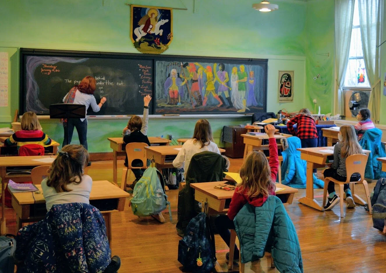 Pre K to Middle School based on Rudolf Steiner Philosophy The Waldorf