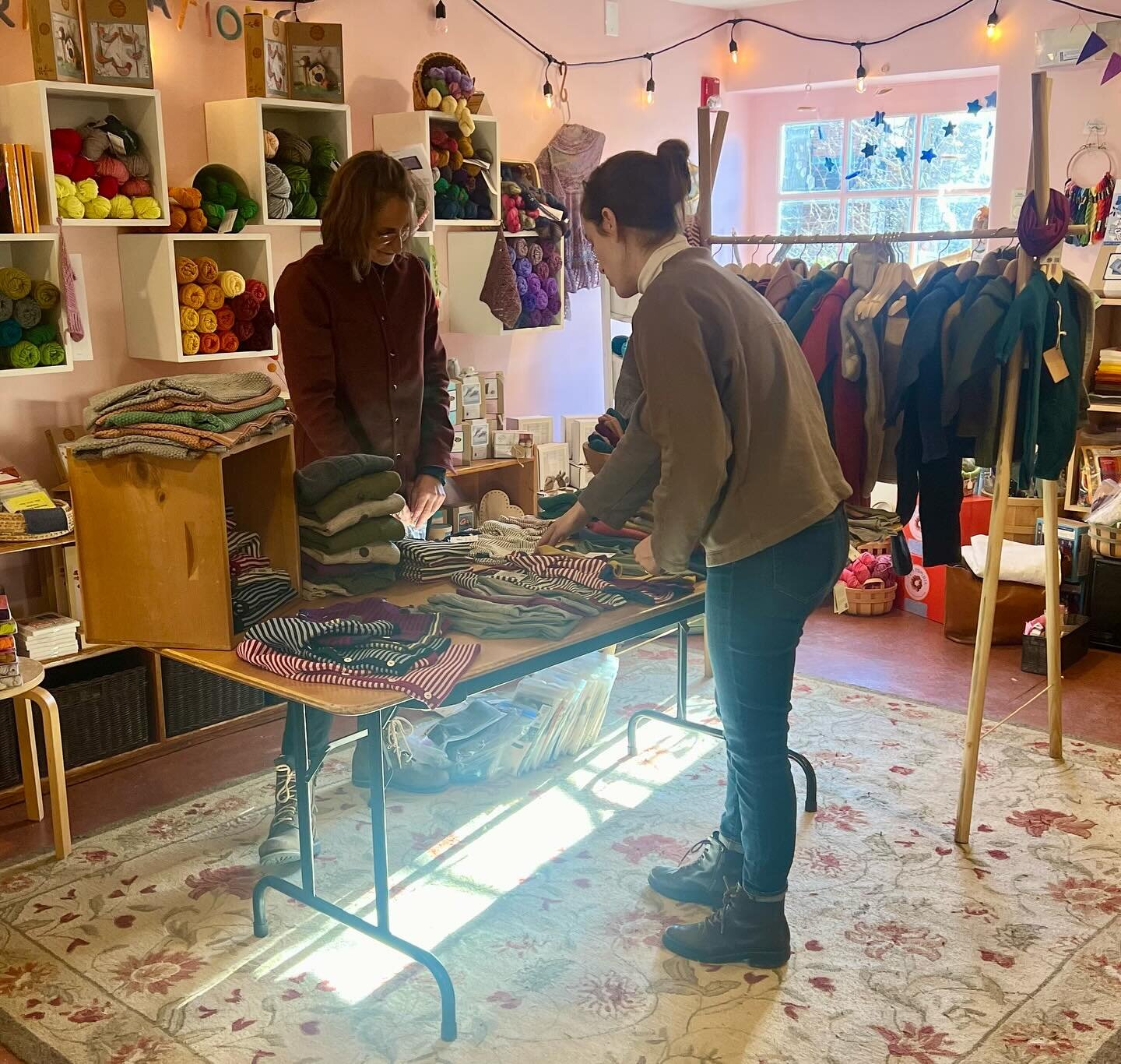 Come shop with @bigelow.lane at Homespun!  Their collection of beautiful natural fiber clothing for children 0-4 is available for you to shop in person through Thursday of this week!  Stop in and browse, shop or just to say hi!
-
-
@homespunwaldorf @