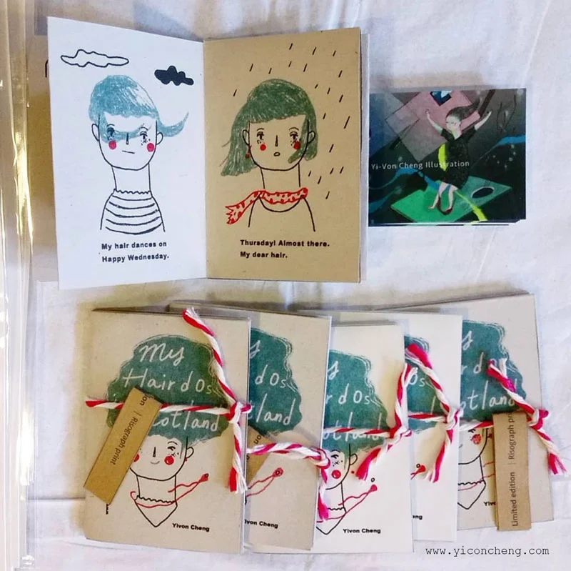 This is my best-seller zine at that day :)