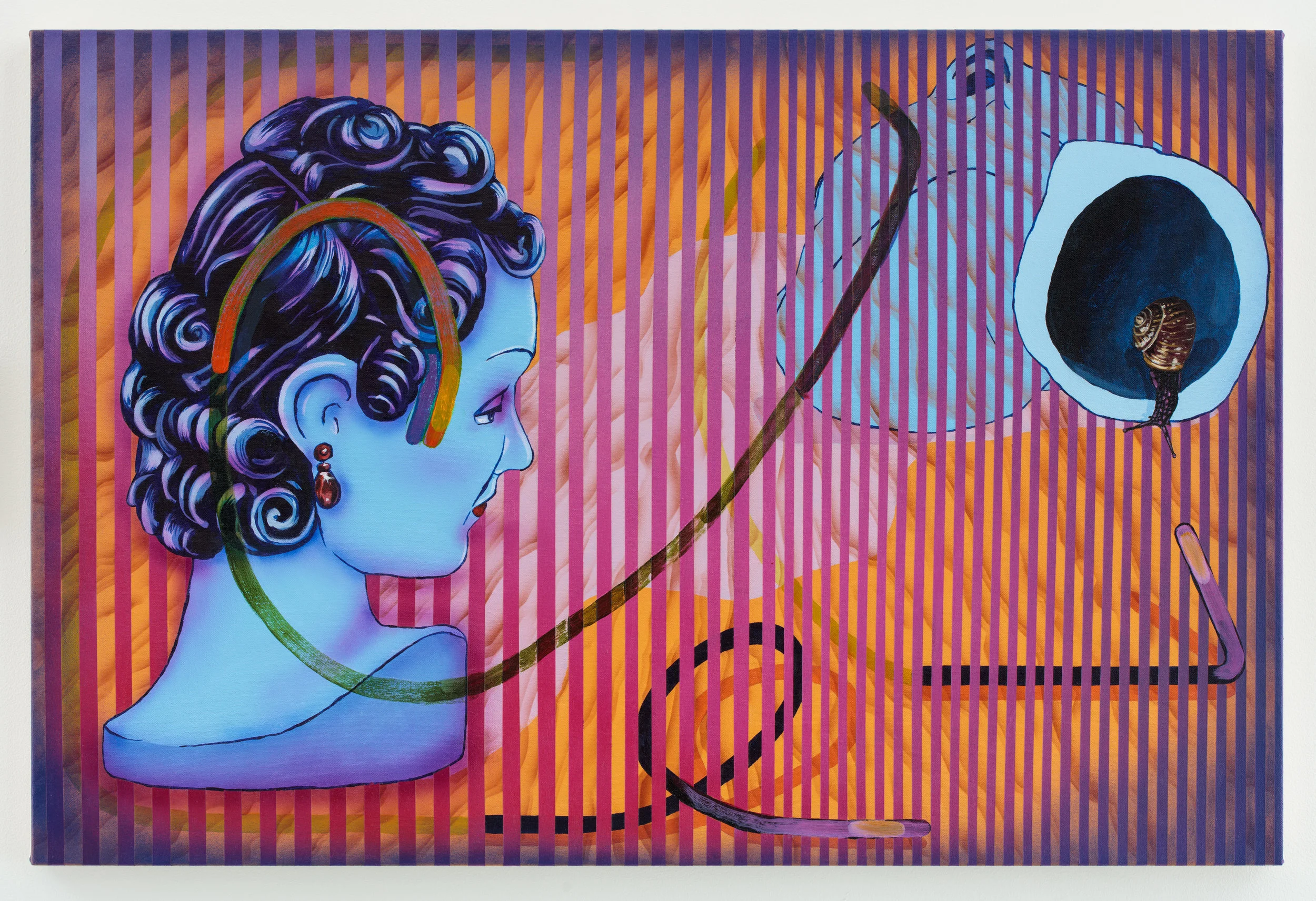 Surrogates , 2017, 22 x 33 inches, Acrylic on Canvas.