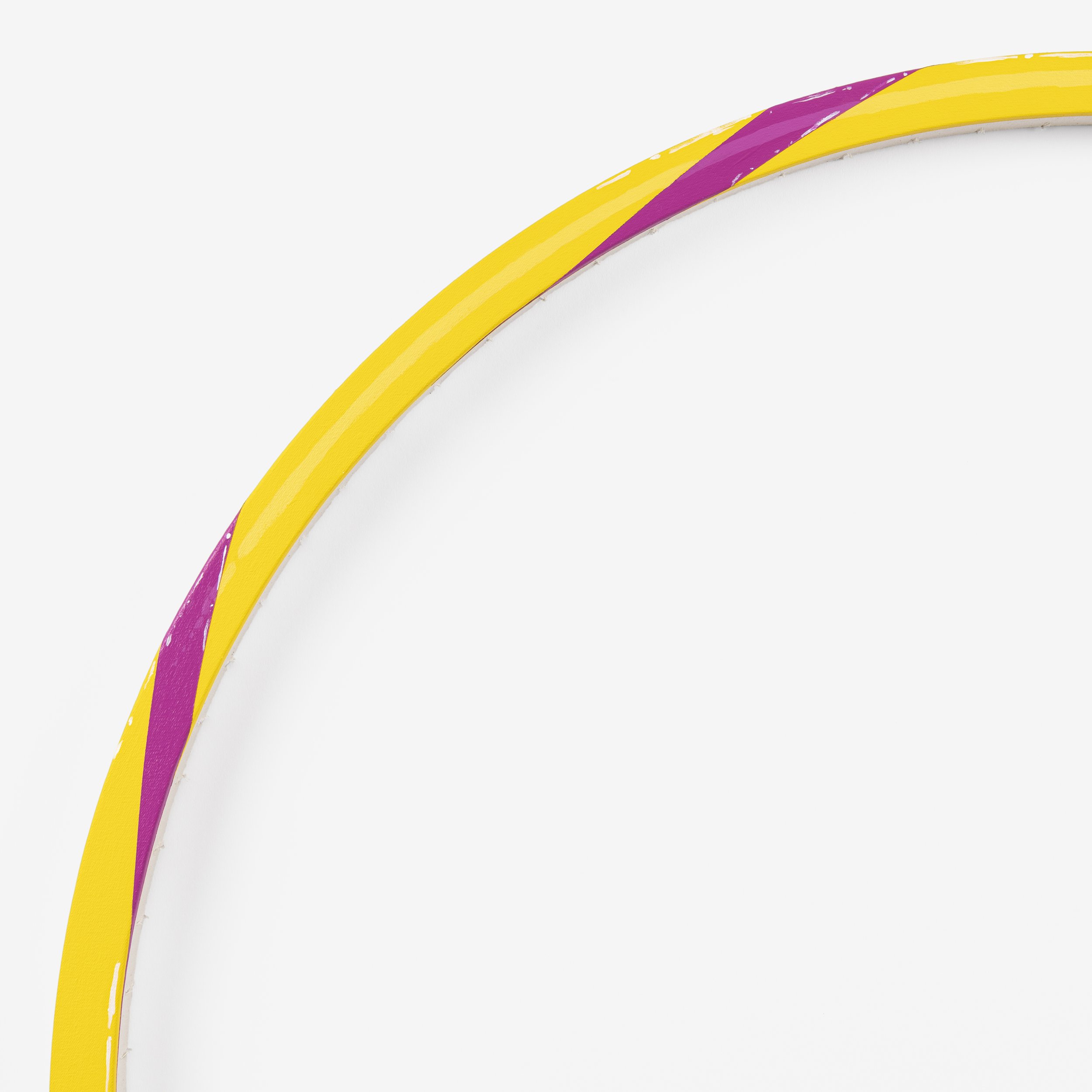 Hula Hoop (yellow/magenta), detail.