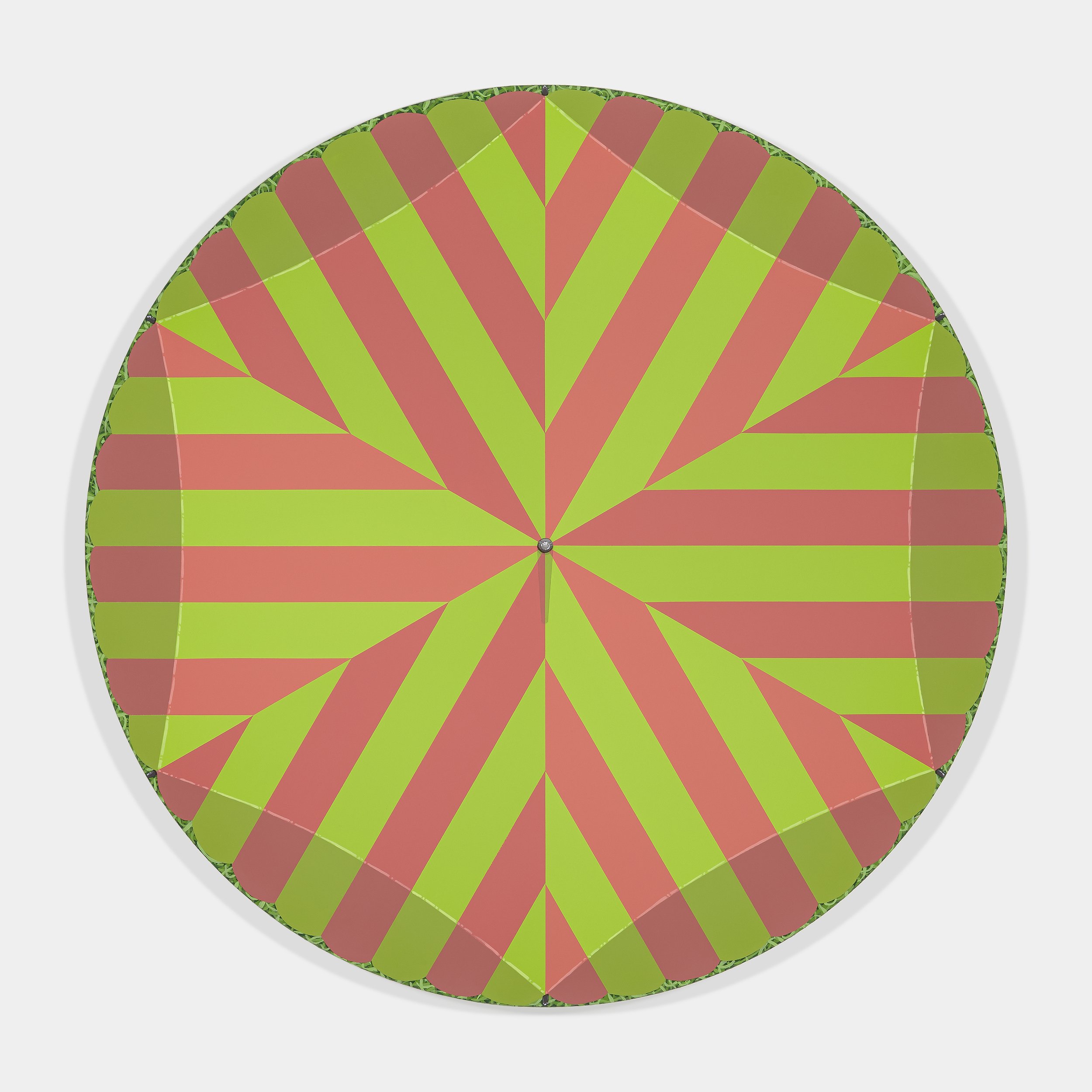 Parasol (Red and Green)