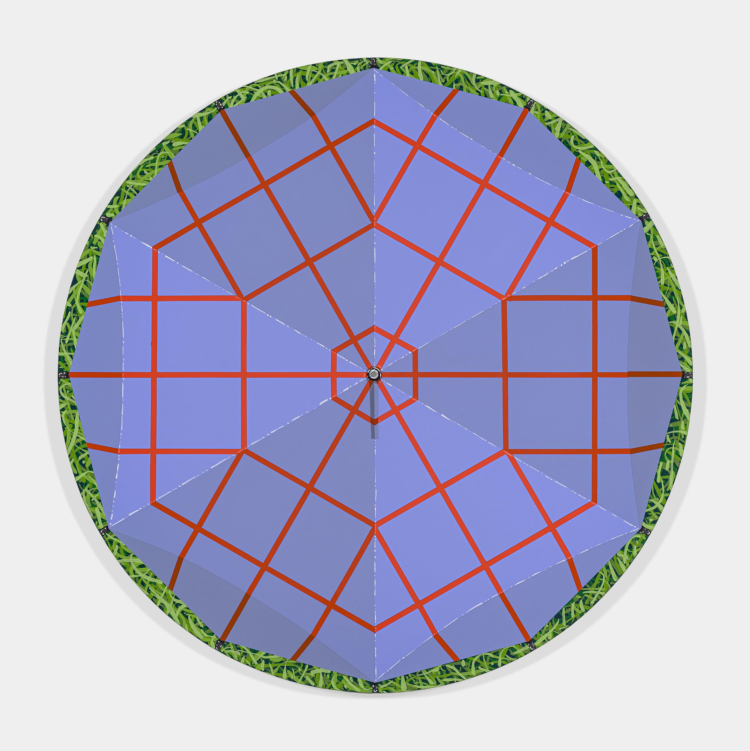 Parasol (blue-violet and red-orange)