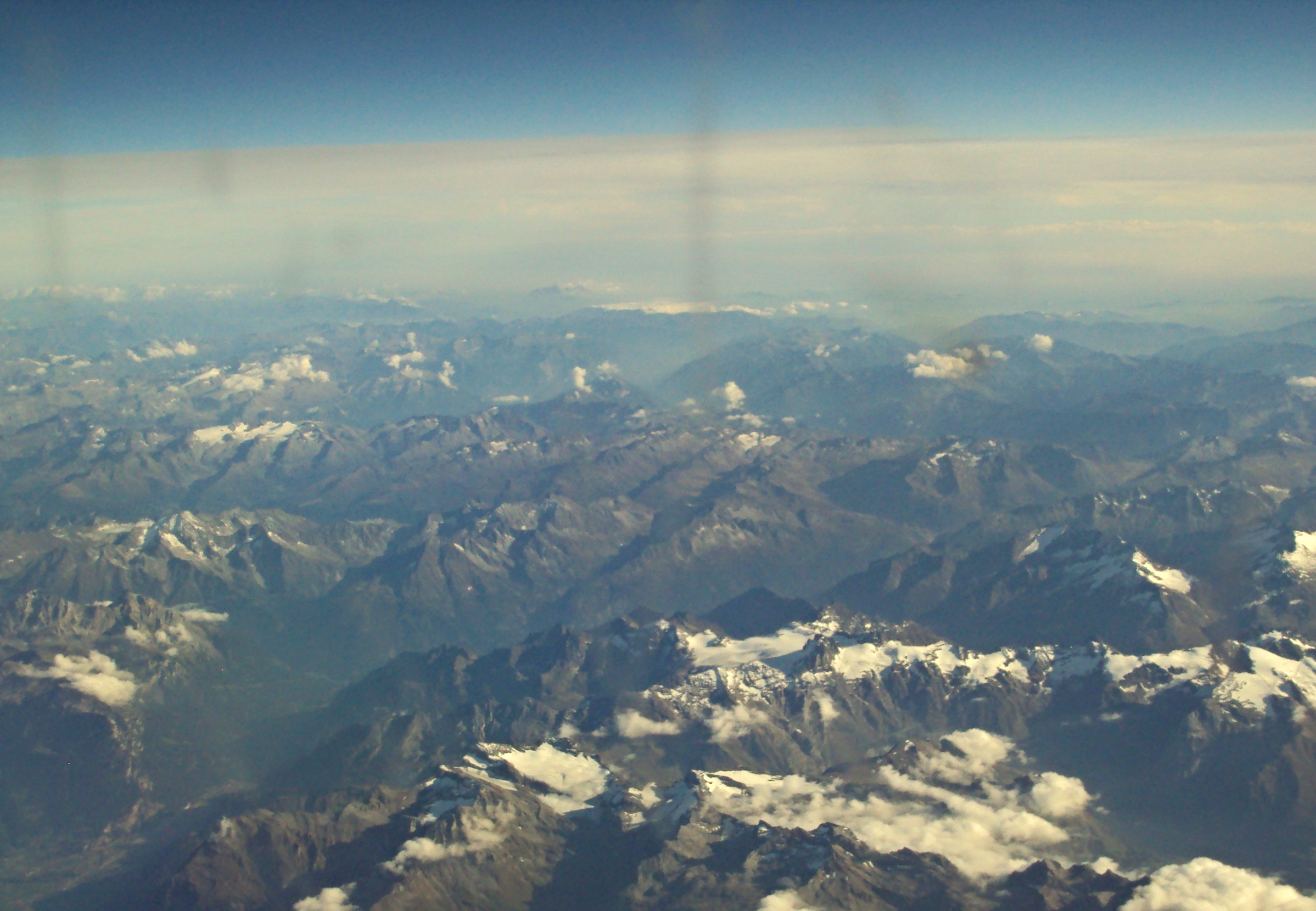 Views from a very sketchy ryan air flight.