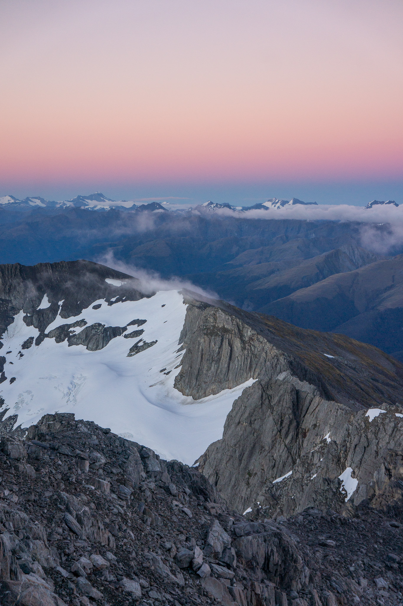 south western views from the ridge.