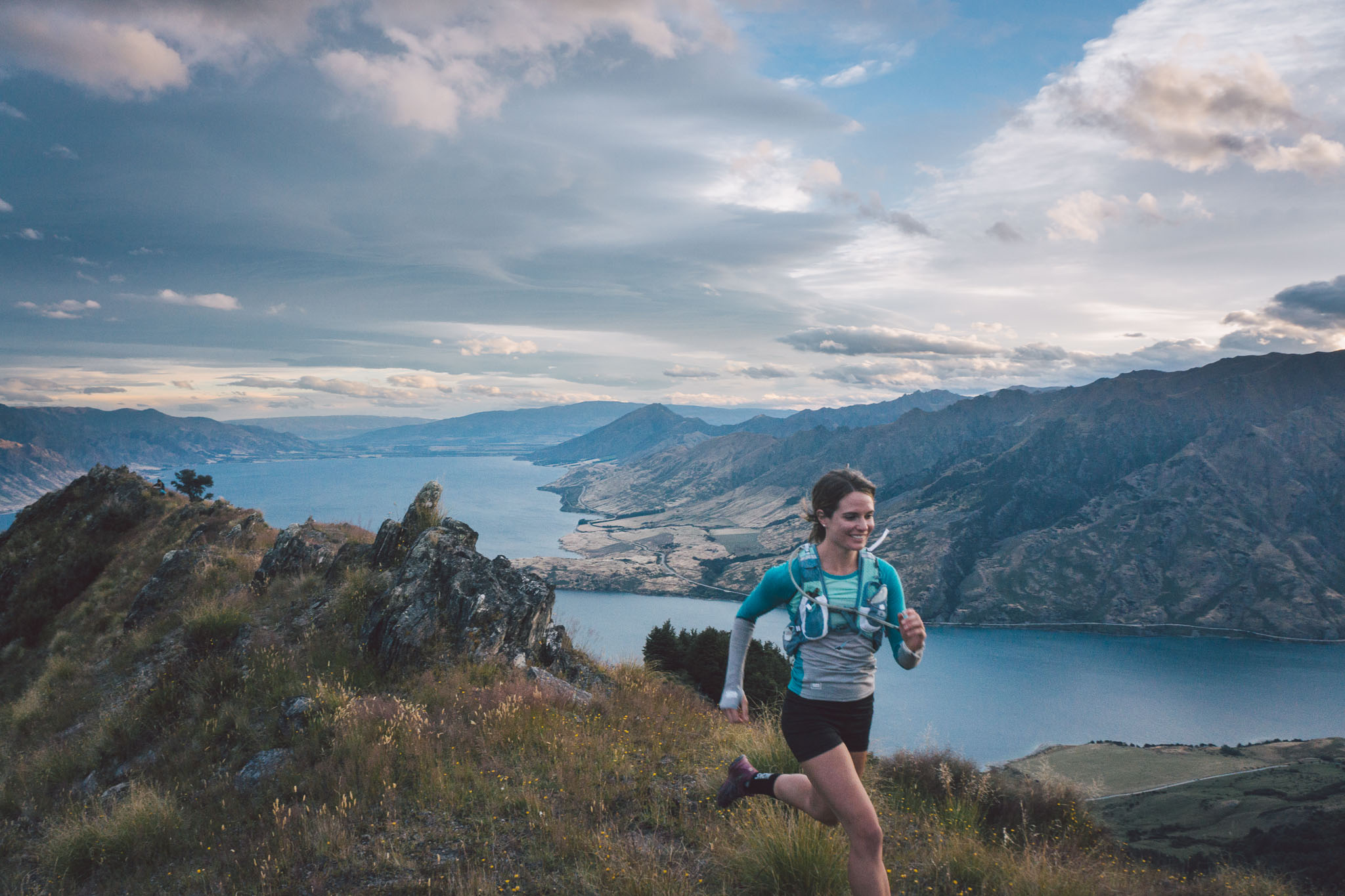 A favorite ridge on top of Lake Hawea. 
