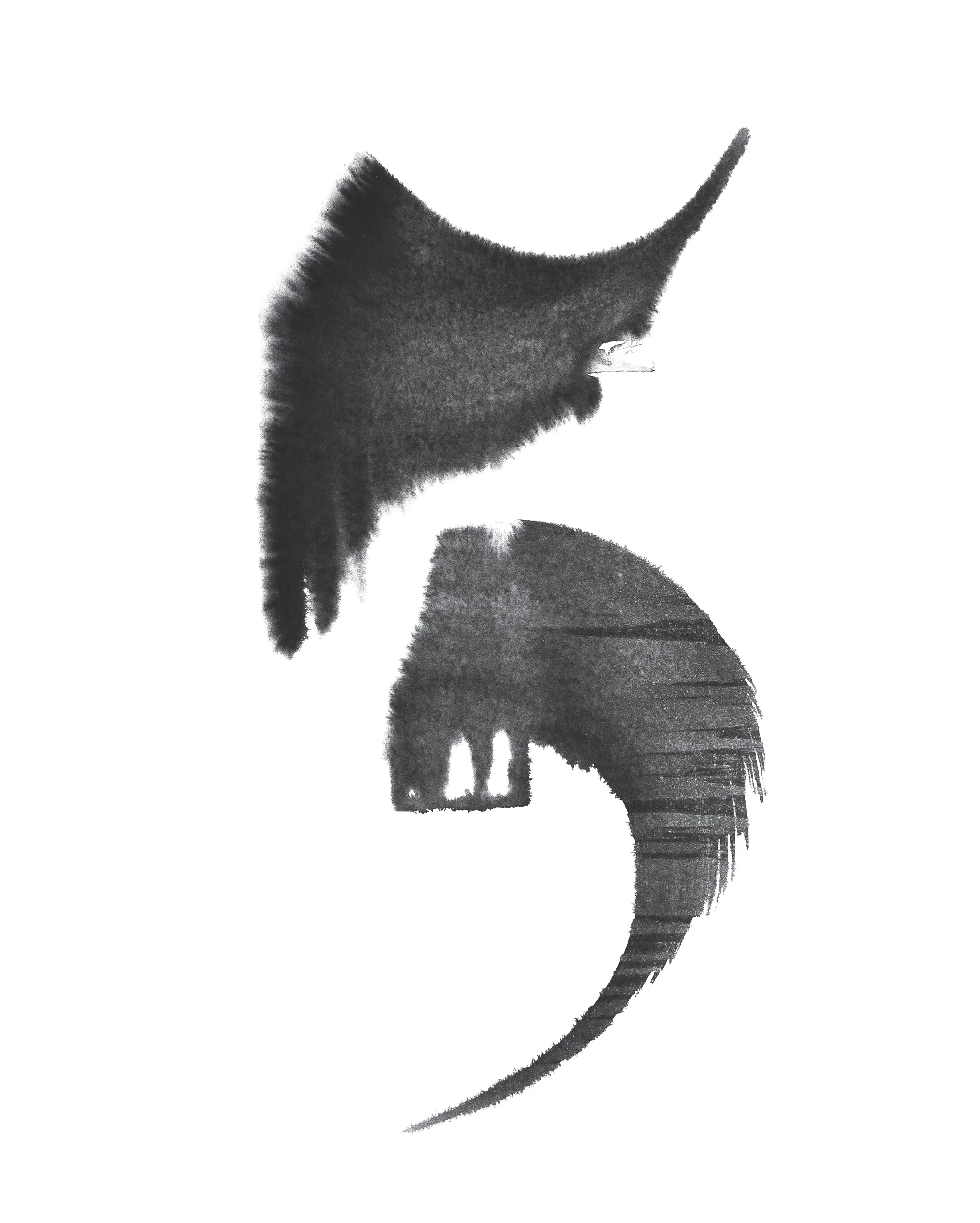 Above and Under The Gap | 201630x50 cm