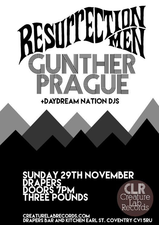 Resurrection Men / Gunther Prague Poster