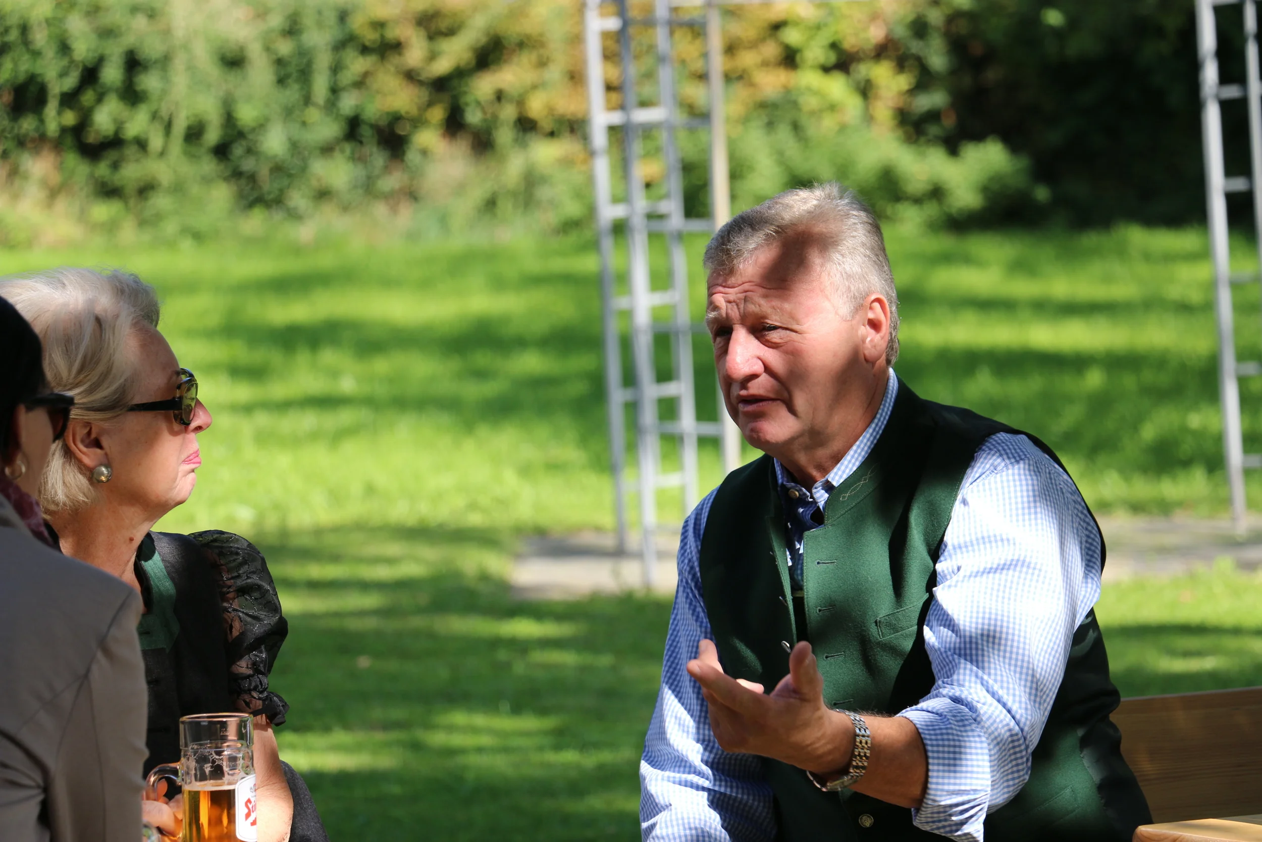 Hans Appesbacher vom Mozartverein