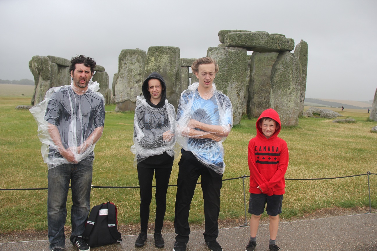 As you can see my own family simply adores visiting sites of historical importance. 