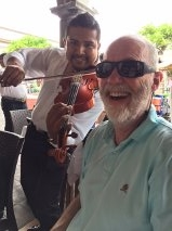 The fabulous Mr Bayley (and some violin guy)