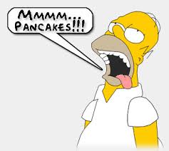 A pancakes person
