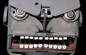 The perfect typewriter for angry writing.