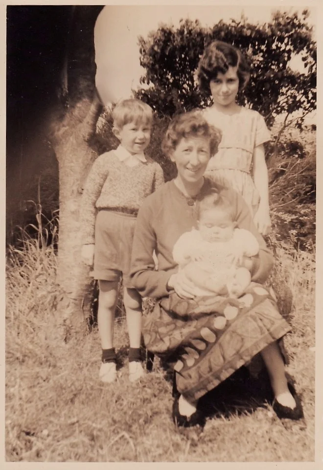 Peggy Caprani and a small selection of little Capranis