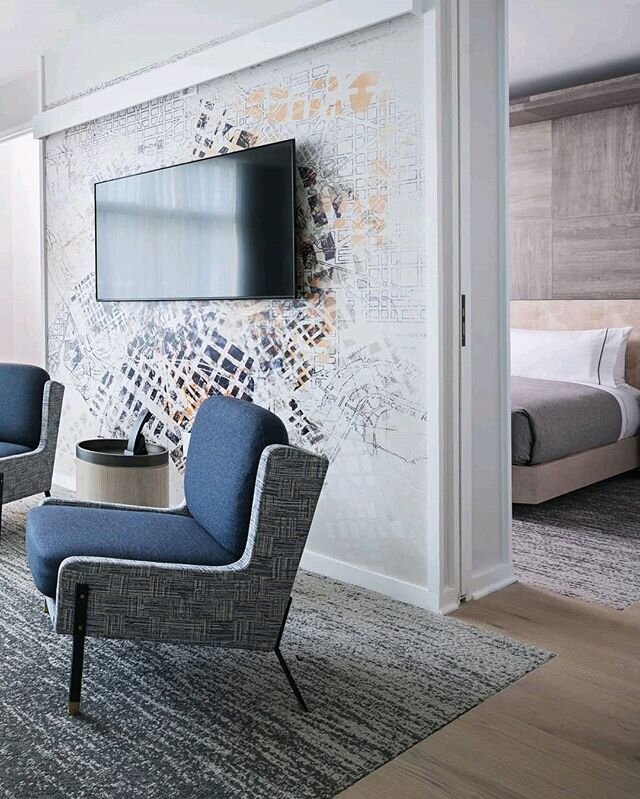 #suitelife at the Canopy The Wharf. Perfectly combined #blue and #gray hues 😍👏⠀
⠀
📷:@canopythewharf⠀
#canopythewharf #canopybyhilton #hiltonhotels #suite #washington #washingtondc #mintgroup #stayhome #interiordesign #hospitalitydesign #luxuryhote