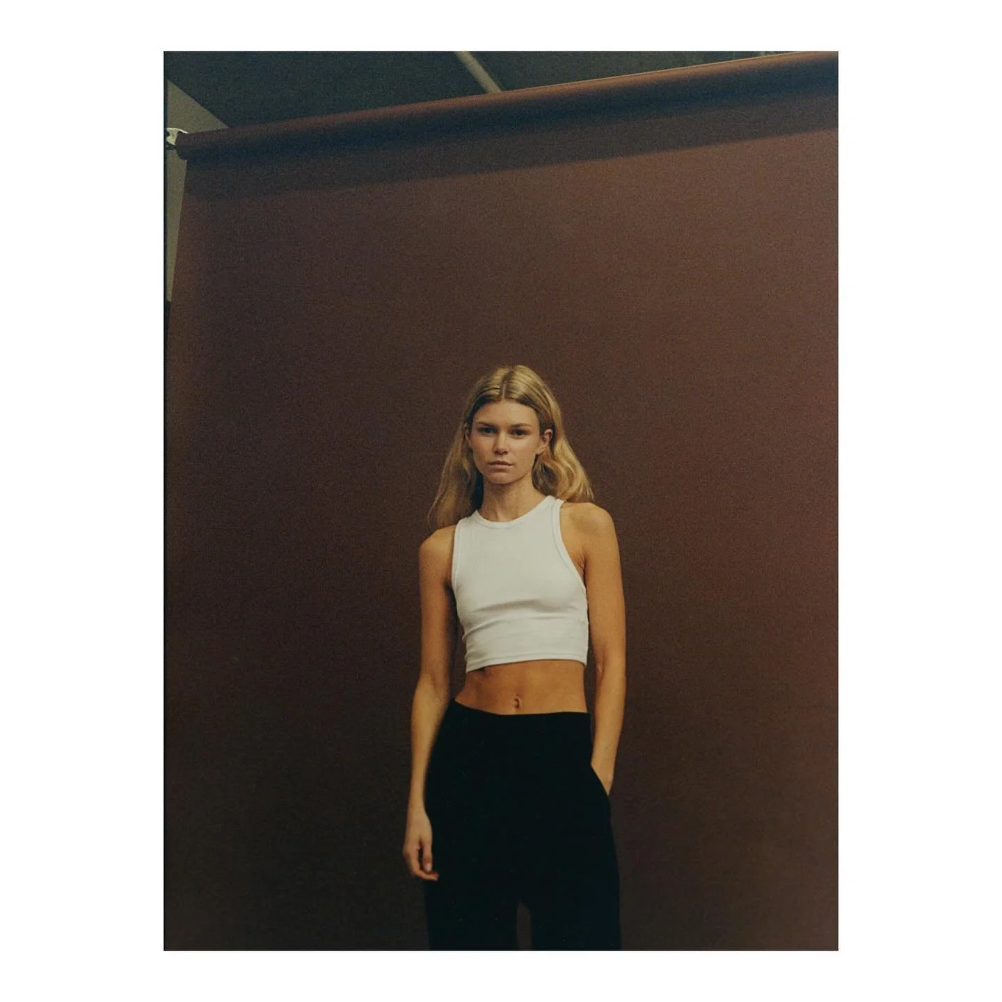 @synnoveardal on 35mm a few months ago. First time printing 35mm, went better than expected but isn&rsquo;t the same as 120&hellip; 

#london #portrait #fashion #photography #model #test #film #analogue #kodak #handprint