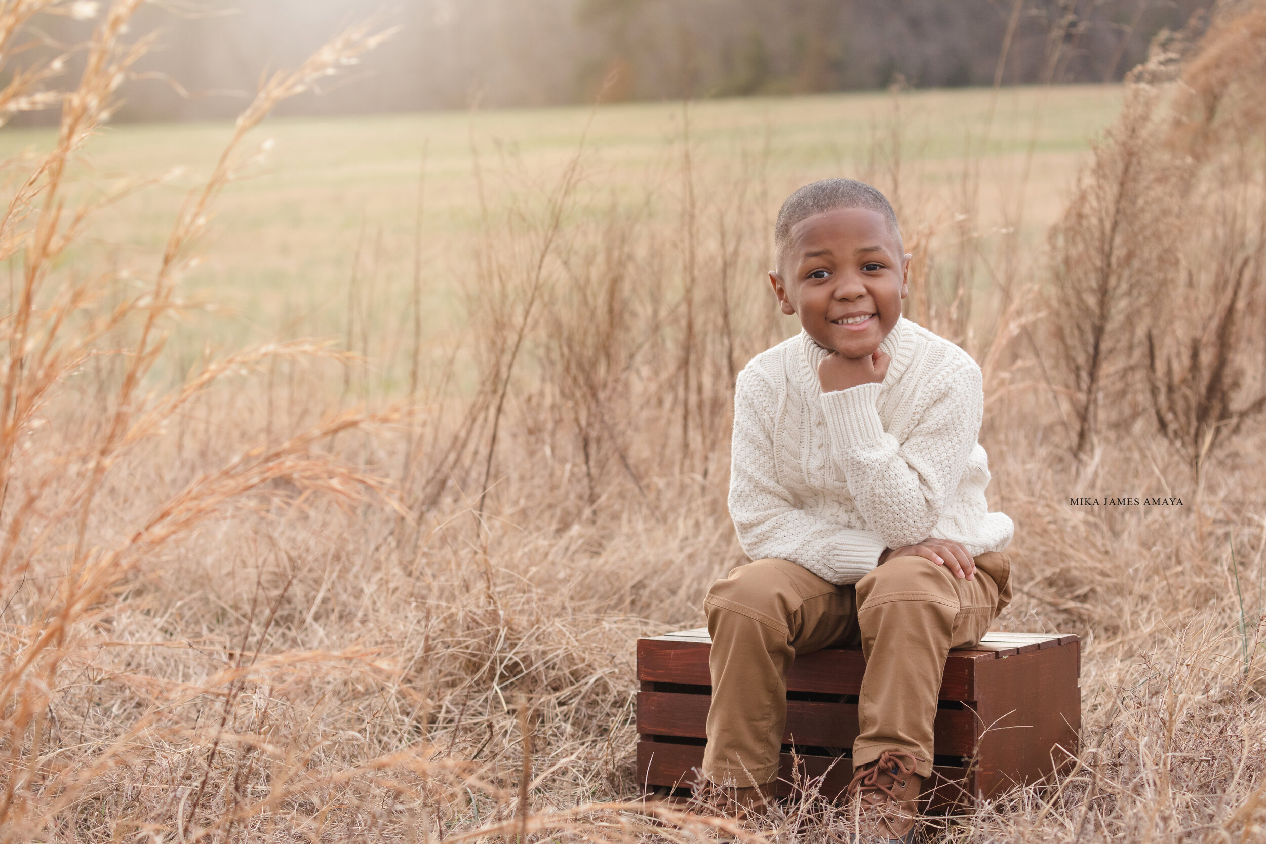 durham family photo session / raleigh - durham organic, natural portrait session at golden hour