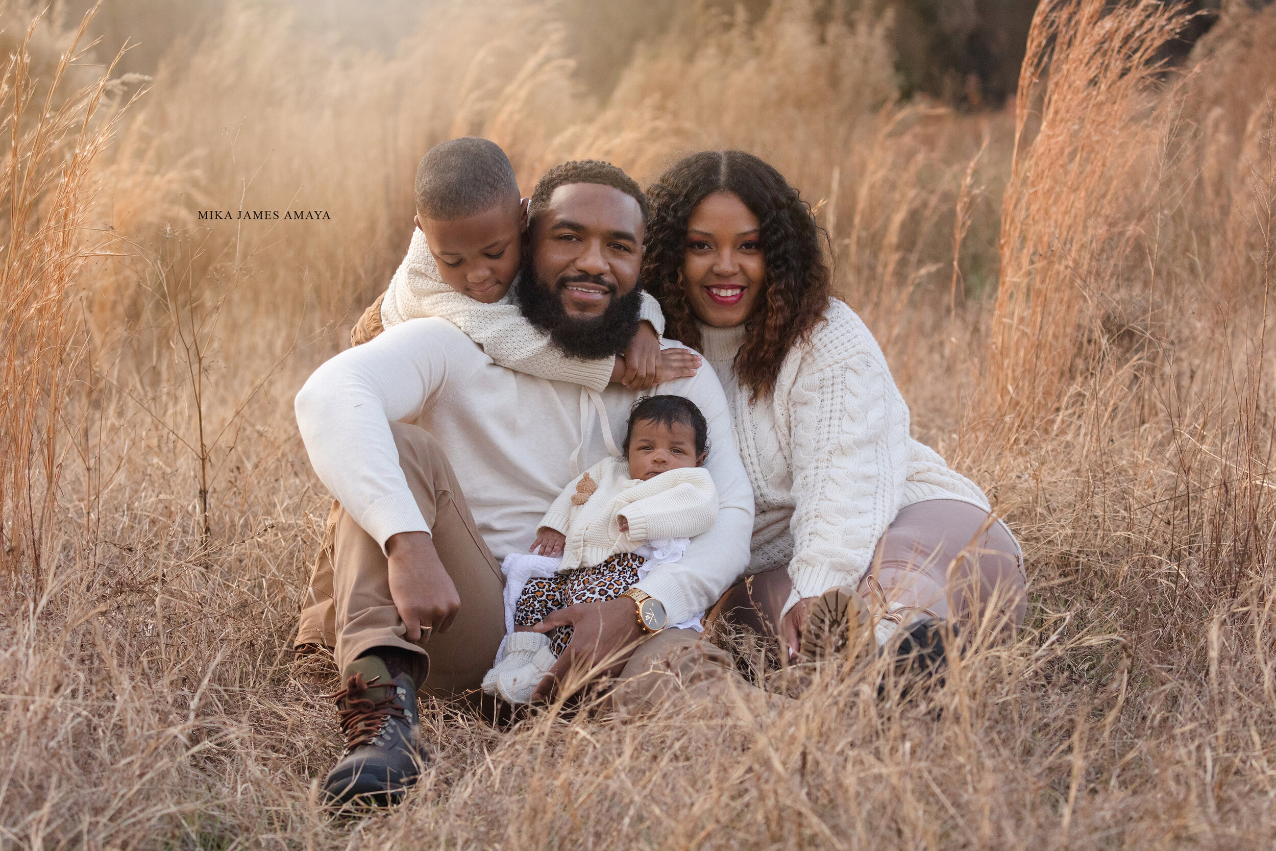 durham family photo session / raleigh - durham organic, natural portrait session at golden hour