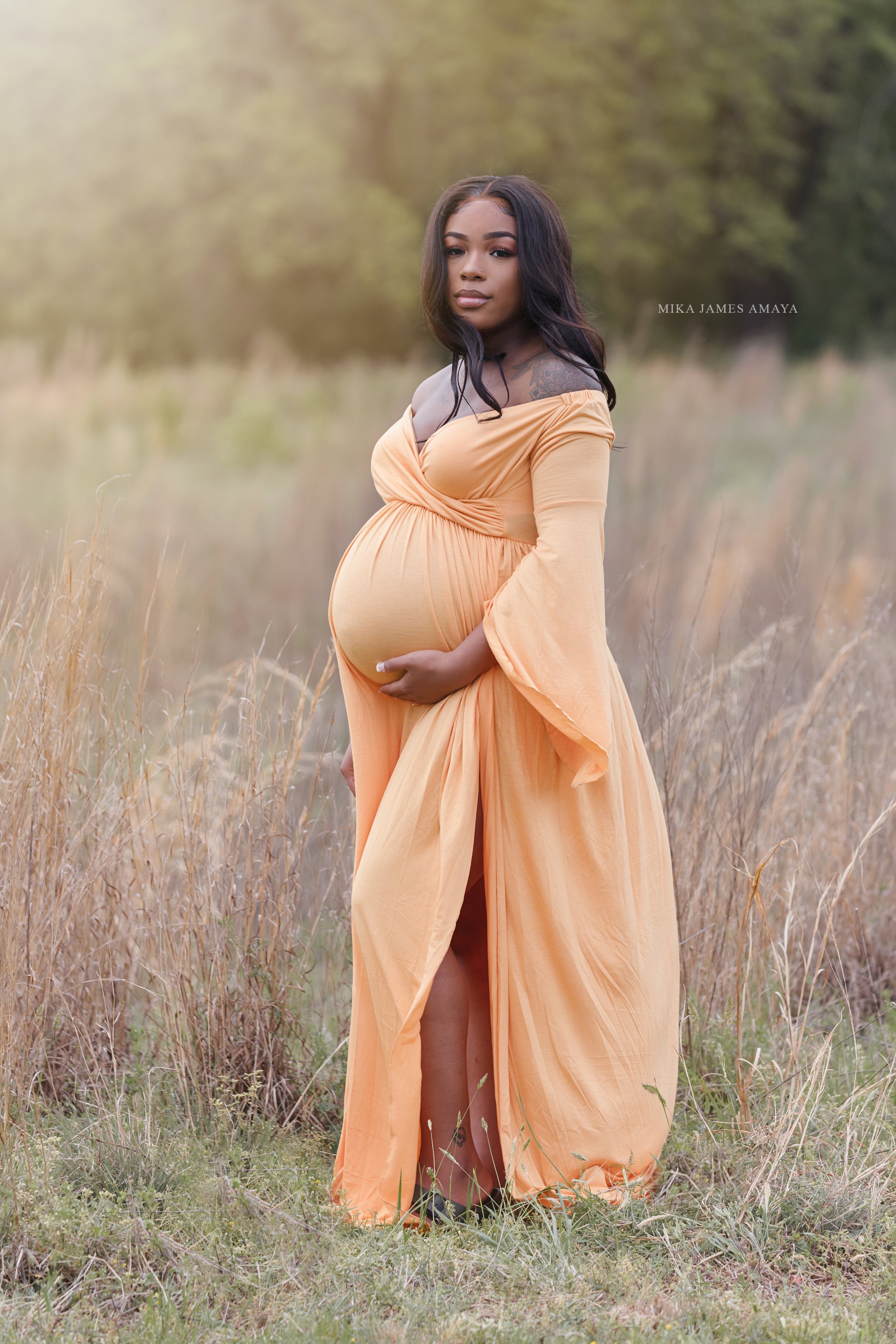 Outdoor Maternity Photographer Near Me Mika James Amaya Photography