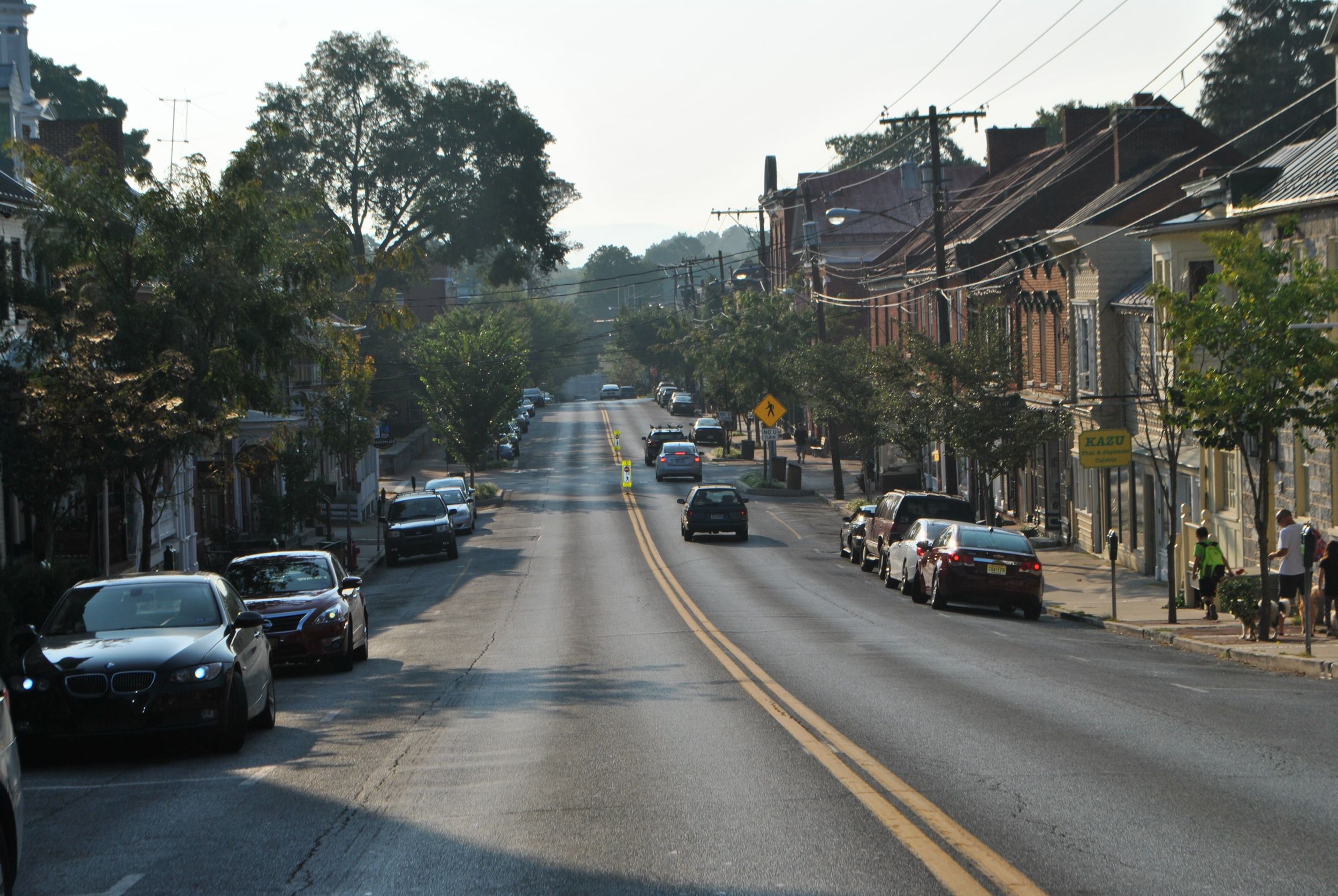 German Street heading East
