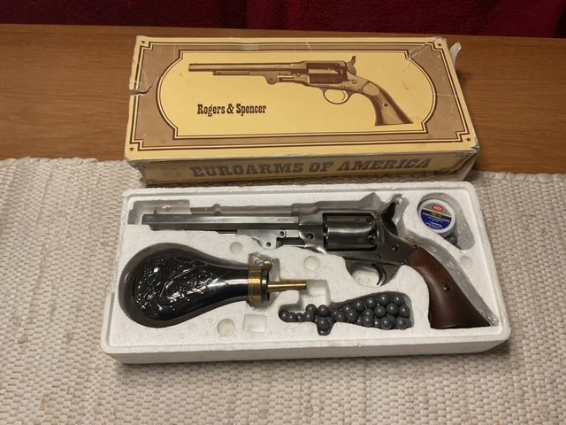 Roger’s &amp; Spencer .44 cal Muzzle Loading Revolver
