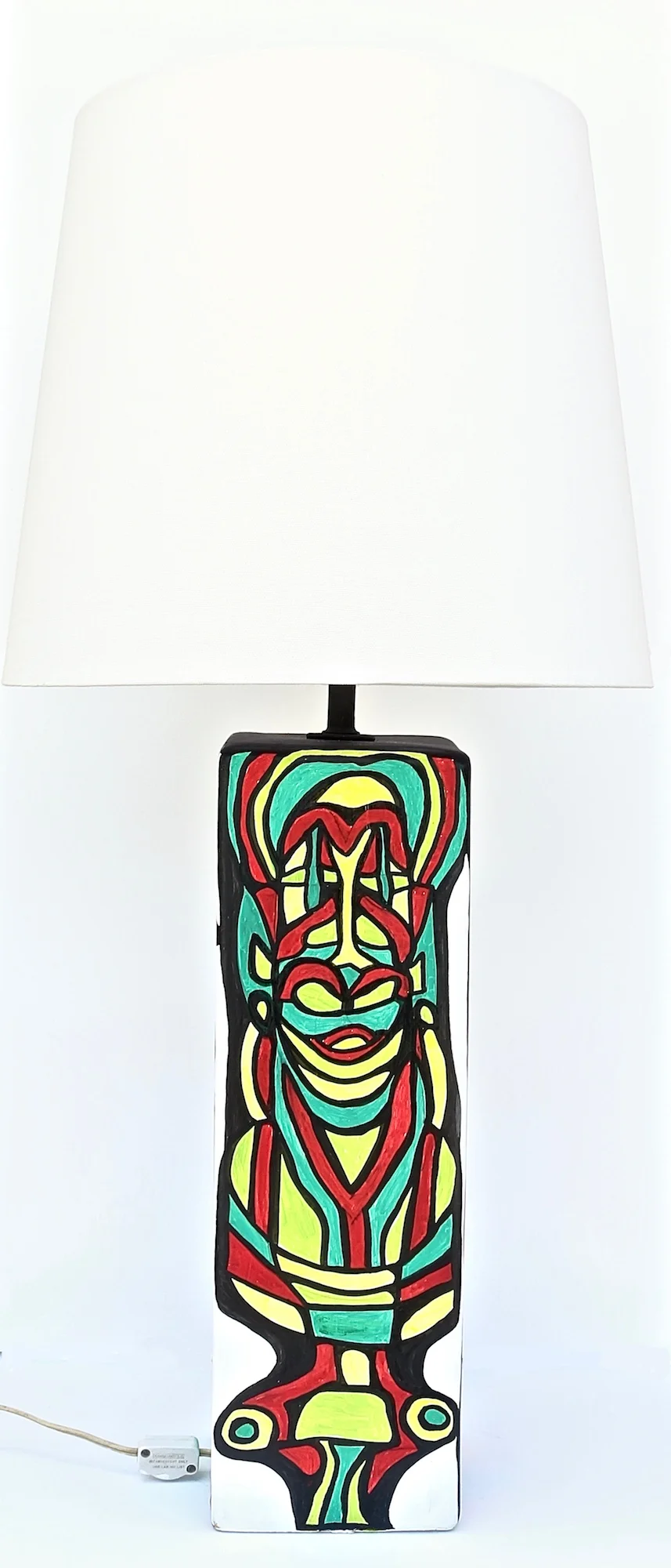 CUBIST LAMP SIDE THREE