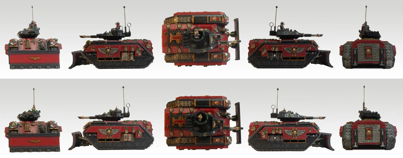'360 VIEWS' OF BOTH TANKS