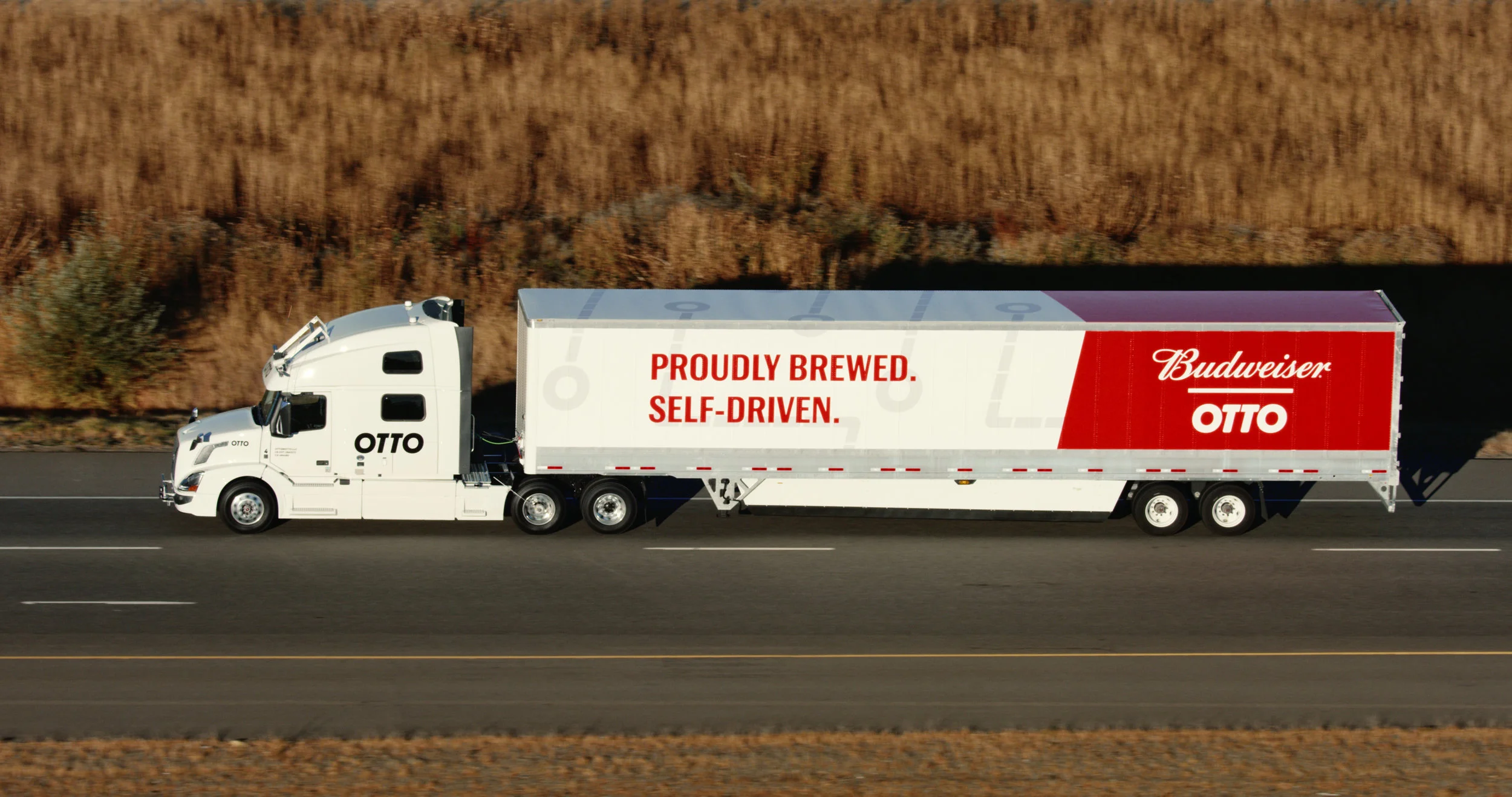 Anheuser-Busch Otto driverless truck