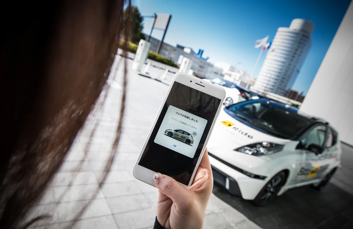 During the Easy Ride field test in Yokohama, Japan, the participants will be able to travel in vehicles equipped with autonomous driving technology. (Image courtesy of Nissan)