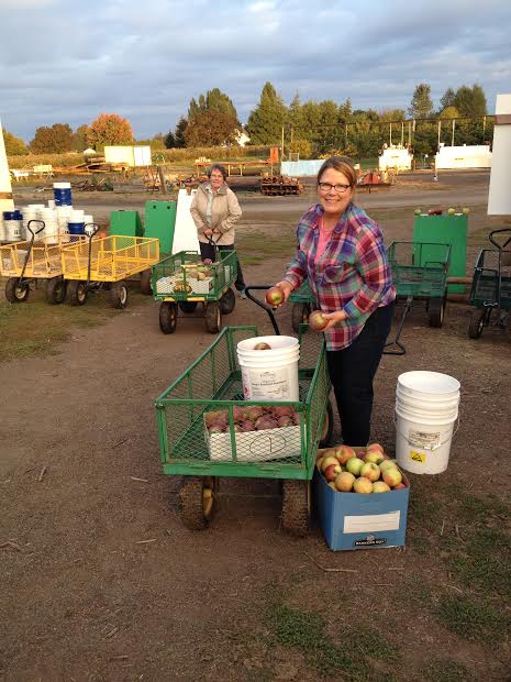 Always great to see these ladies! They have such passion for their apples. Thank you!