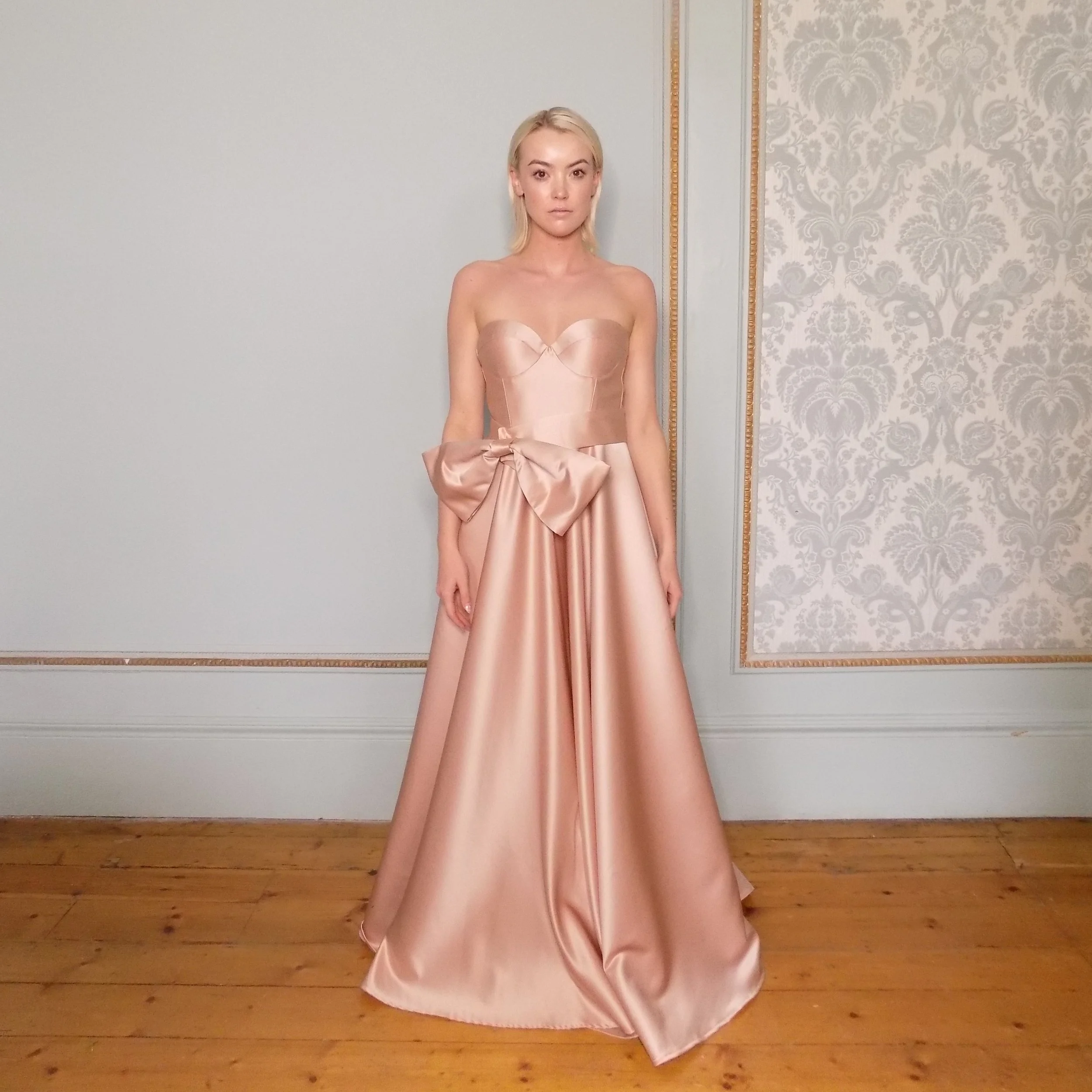 Oral Dress £250 with medium bow £27. 