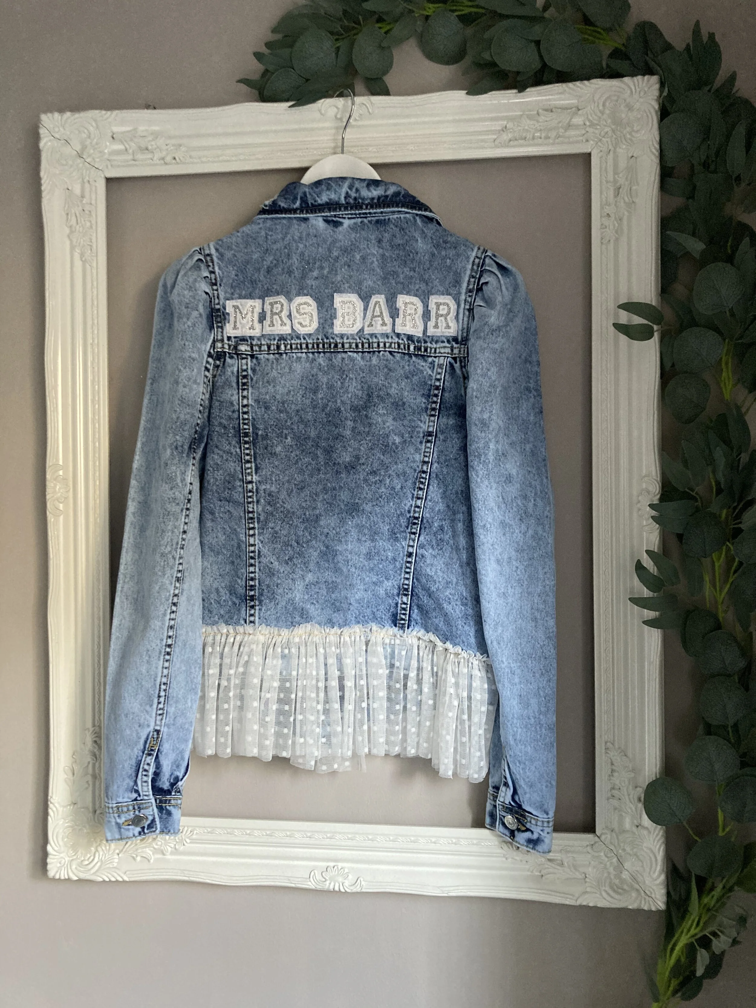 Personalised Mrs Jacket