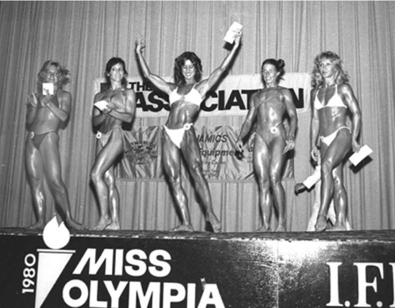 Rachel mcLish wins 1980 Ms. Olympia