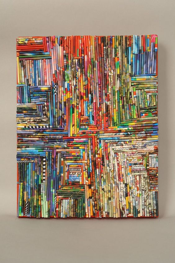 Magazine art by Eloisa Gomez. Perhaps something to try when clearing some of the clutter? 