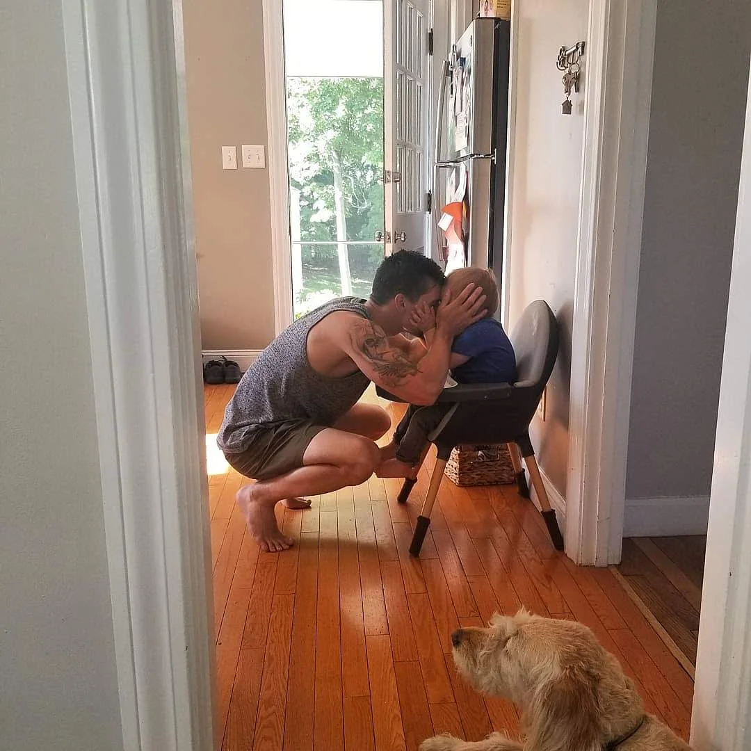 Moving slowly helps me to capture and LIVE IN moments like these. As parents, we’re doing our best to foster space, slow growth, stillness, and a little wildness in our toddler…
