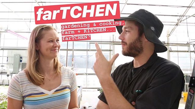 Yes, farTCHEN. Am I proud of the name? Eh. Am I proud of the show? Oh yea!! Full length pilot on YouTube now! A farm-to-table cooking show by Michelle Dubis, Tyler Baras &amp; Cyrus Moshrefi #fartchen #youtube