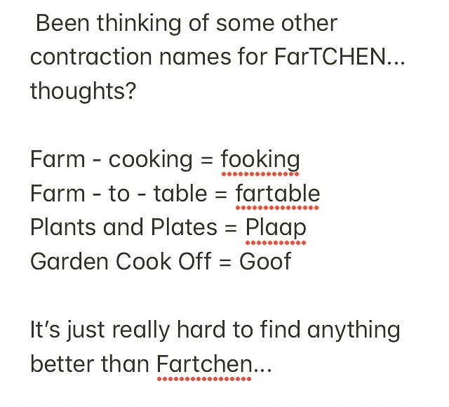 Check out the FarTCHEN Pilot episode on Farmer Tyler YouTube channel! Where farm &amp; kitchen... come together! FarTCHEN! #farmtotable #cookingshow #itsgood