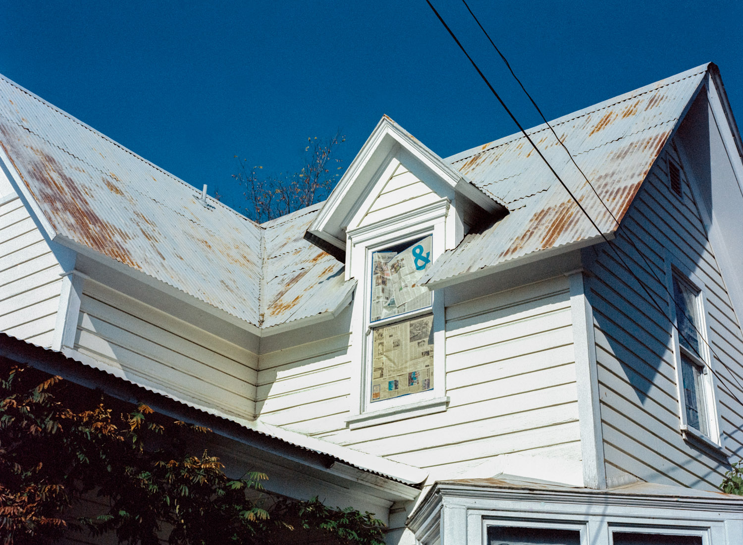   Boarded Up House, Along Route 1, CA , 2011, Pigment print 
