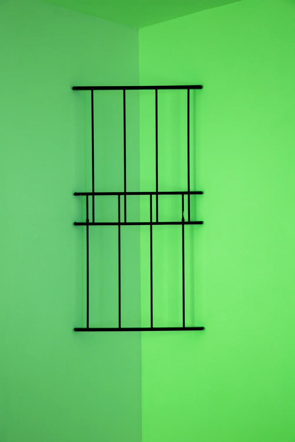 Tom Morrill and Rebecca Naegele, No Angle of Attack , exhibition view, 321 Gallery, June 2015