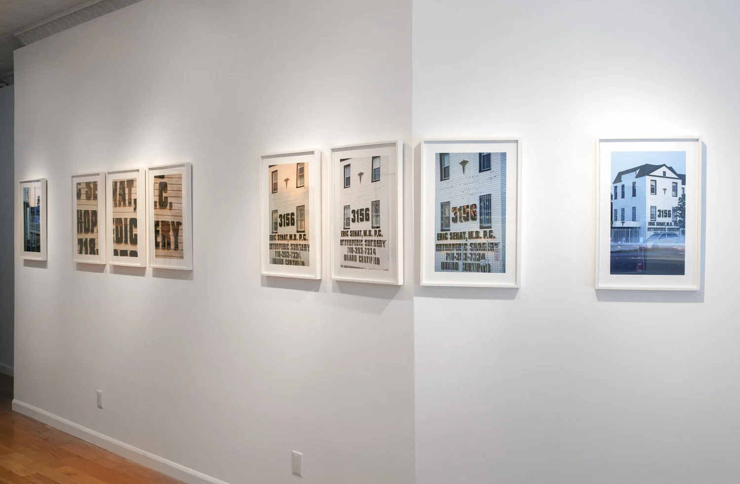 From Several Angles Over Several Days , Exhibition view, Baxter St. at CCNY, 2015