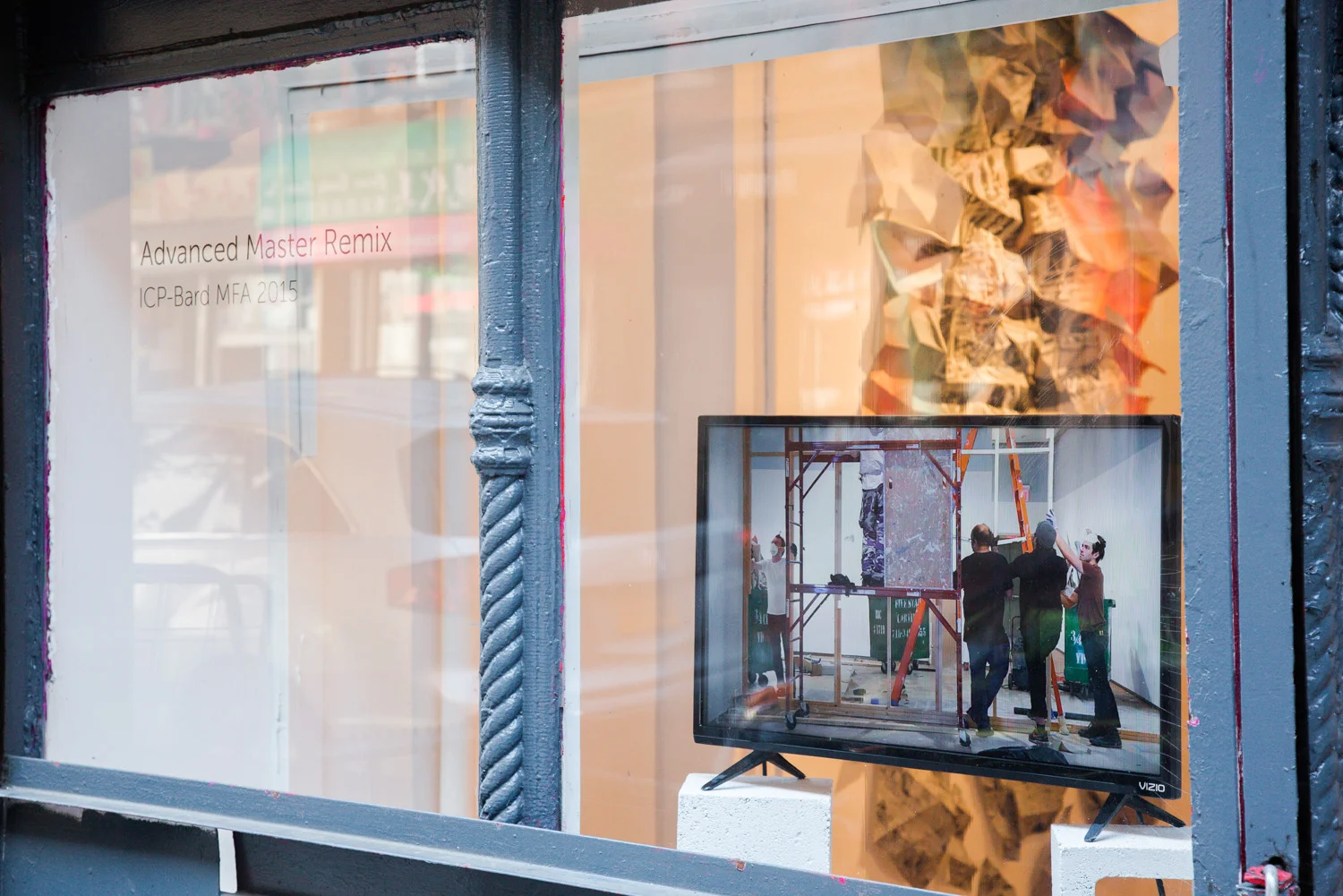 Art Handler, Exhibition view, Advanced Master Remix , Baxter St. at the Camera Club of NY, 2015