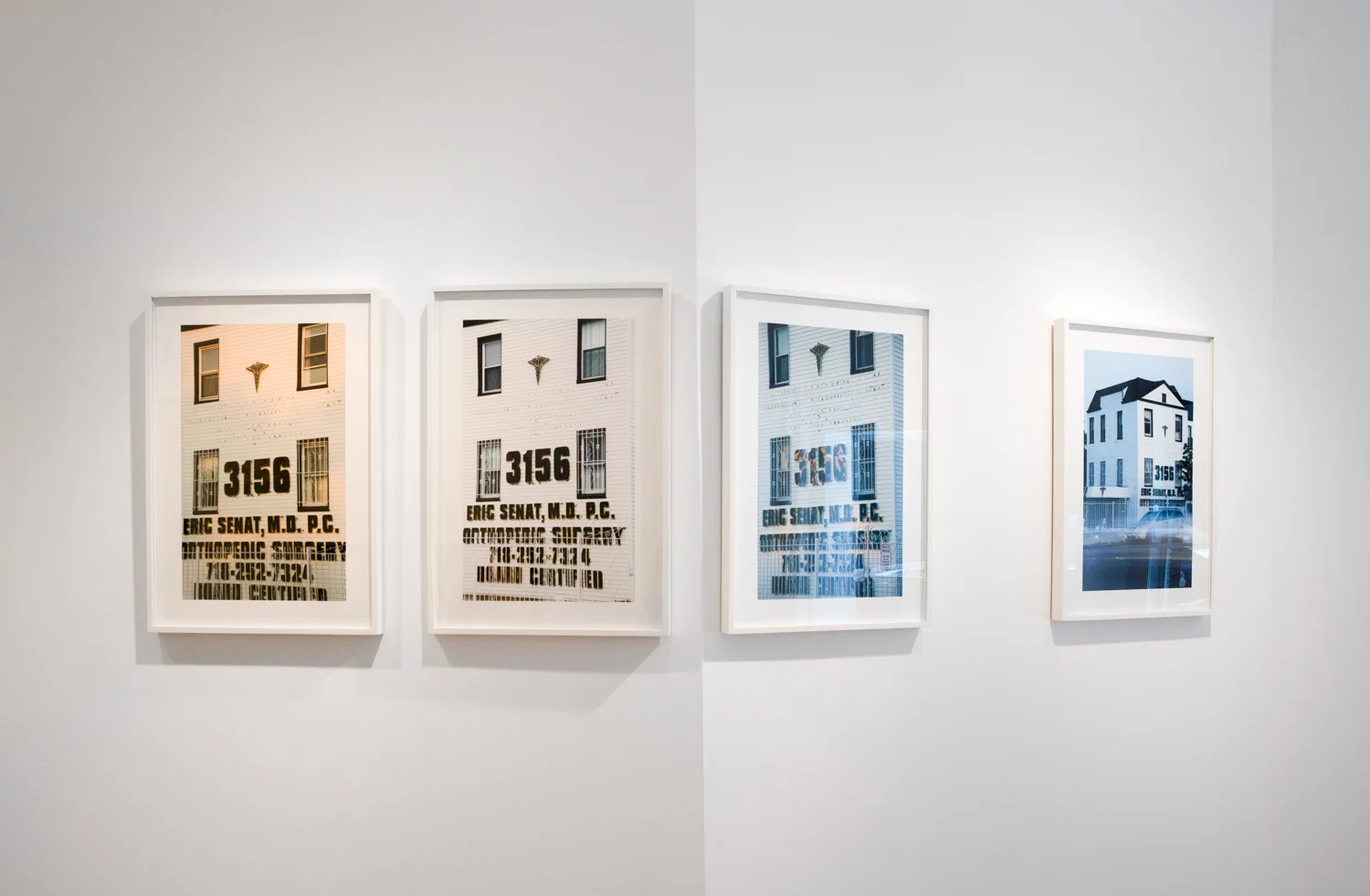 From Several Angles Over Several Days , Exhibition view, Baxter St. at CCNY, 2015