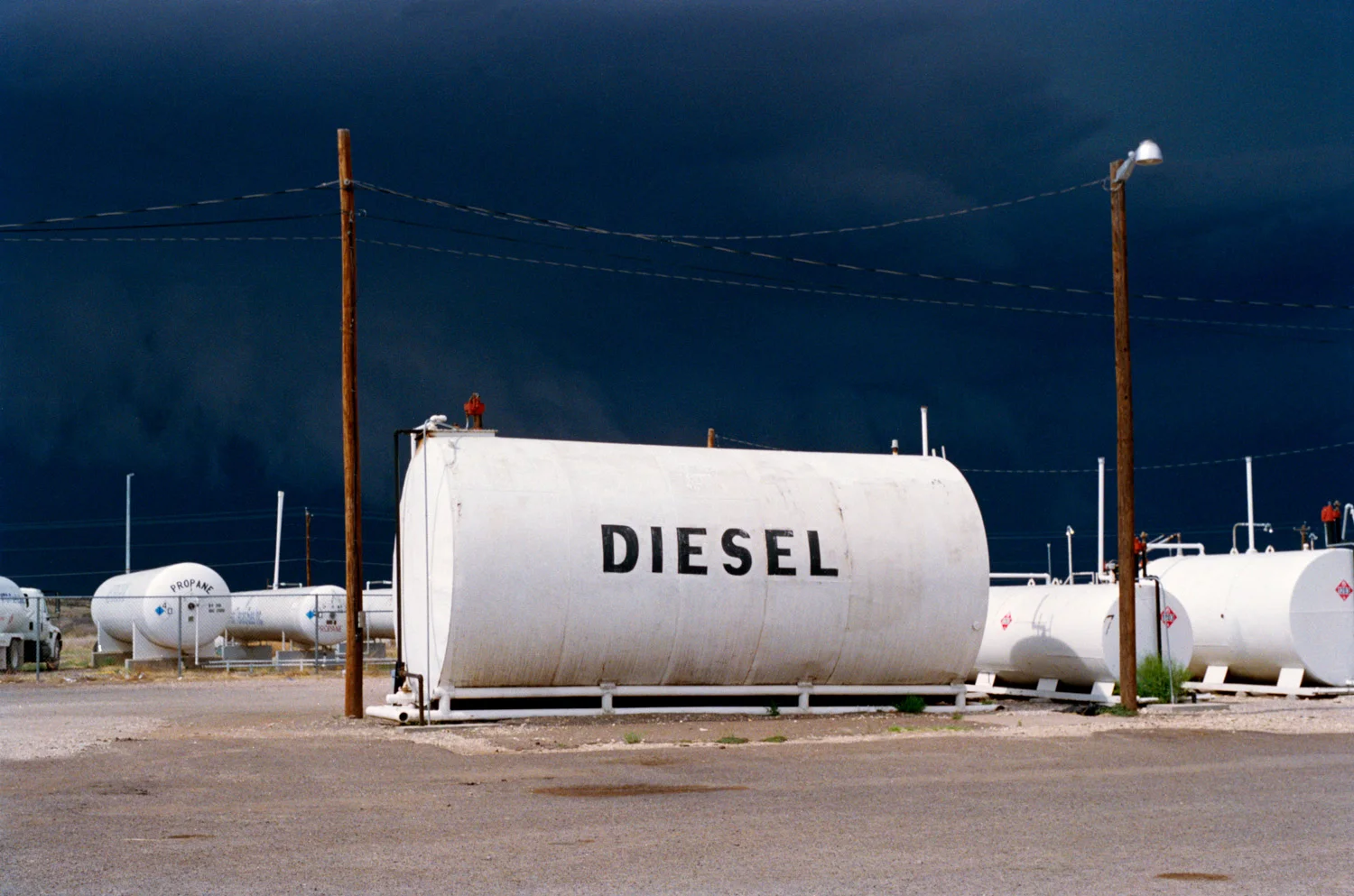 Hailstorm, West Texas , 2010, Pigment print