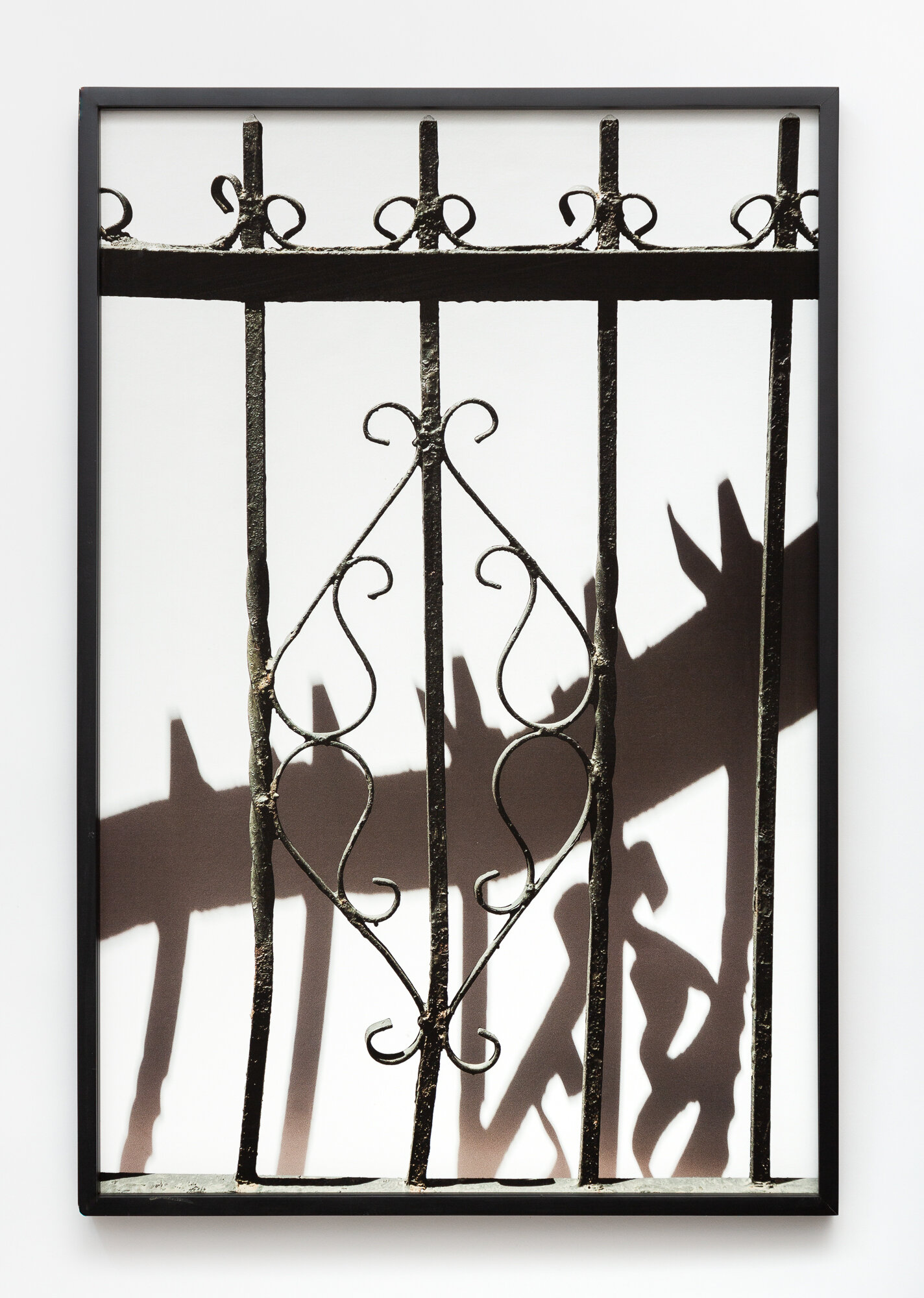  Untitled (Bed-Stuy Gates), 2016, Pigment print, 24.5 x 16.5 inches (framed) 