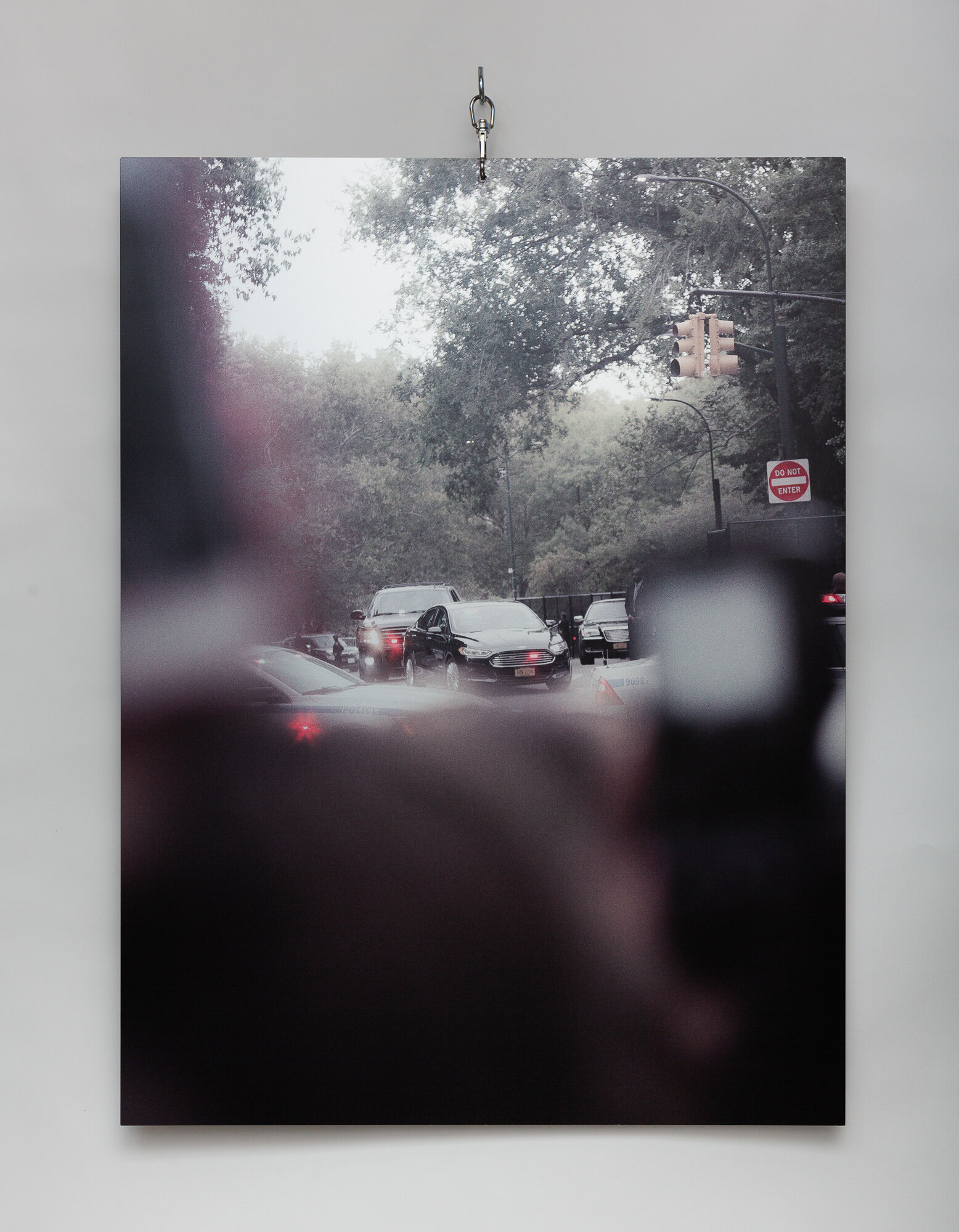   Central Park South (Panel 5, Side B) , 2015/19, Double-sided print on aluminum, 40 x 30 inches 