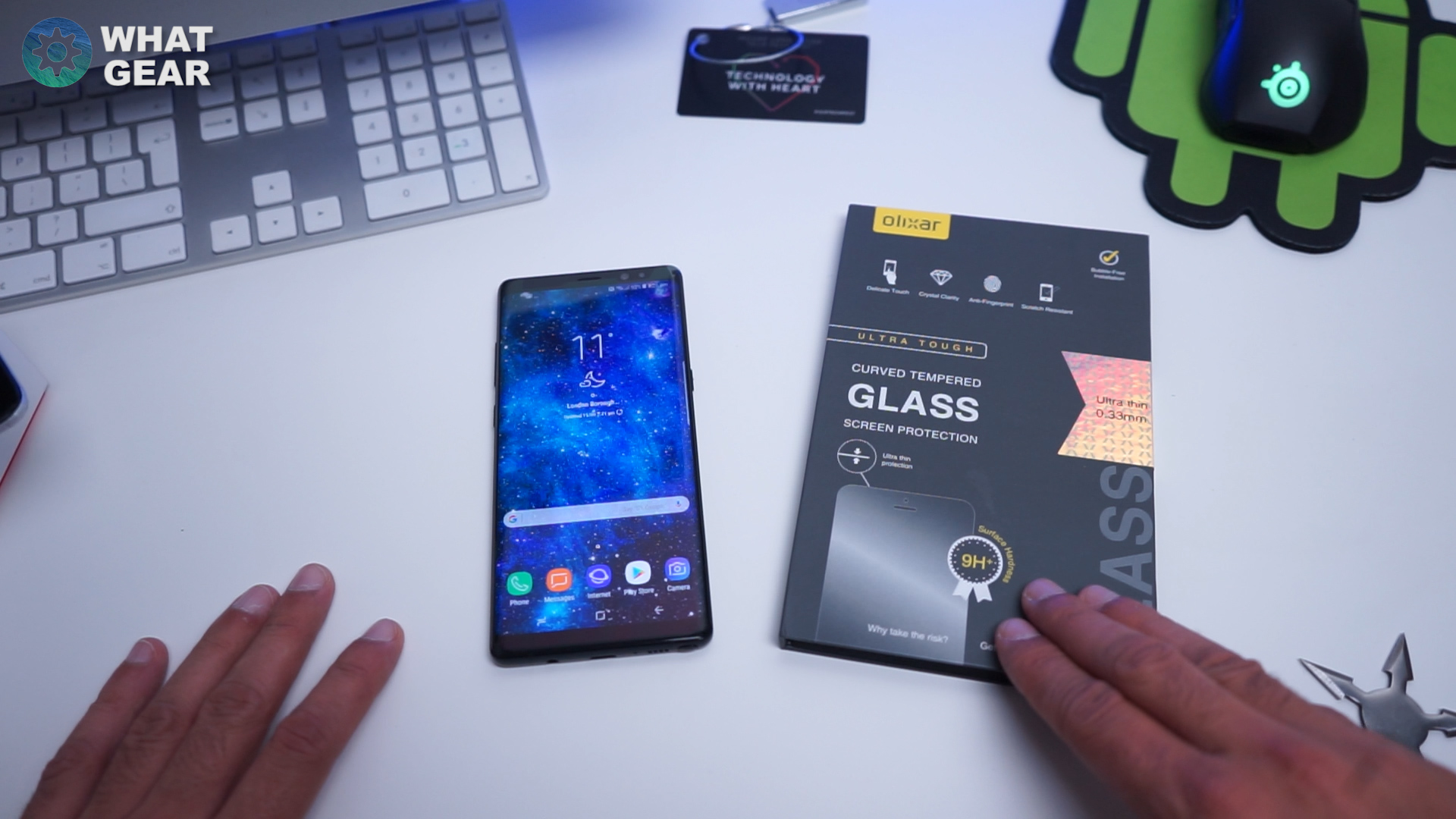 Note 8 Curved Screen Protector & Phone Cases - Olixar
