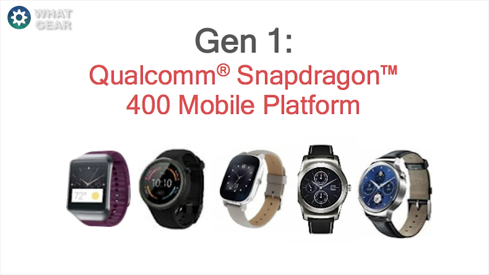 Qualcomm Snapdragon Wear Os Snapdragon 3100 Watches Snapdragon