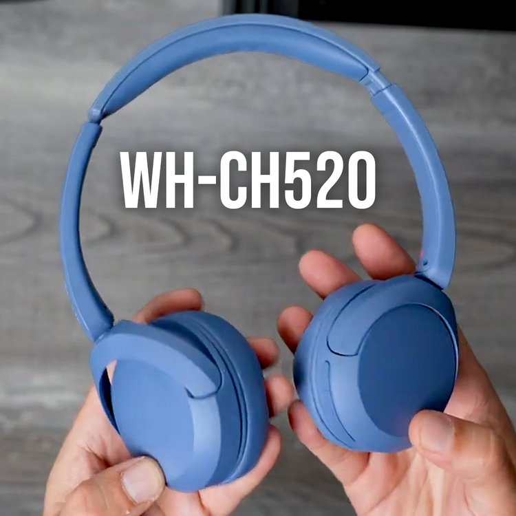 Sony WH-CH520 Wireless Bluetooth Headphones On-Ear Headset +
